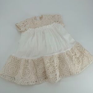 Alitsa Boho Crochet Embellished Dress Girls Kids 2